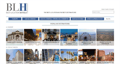 Desktop Screenshot of bestlocationhotels.com